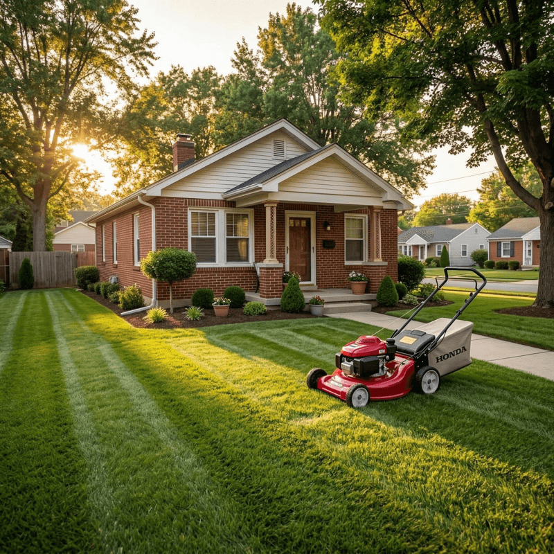 Why Push Mowers Give Your Maryland Lawn a Better Cut