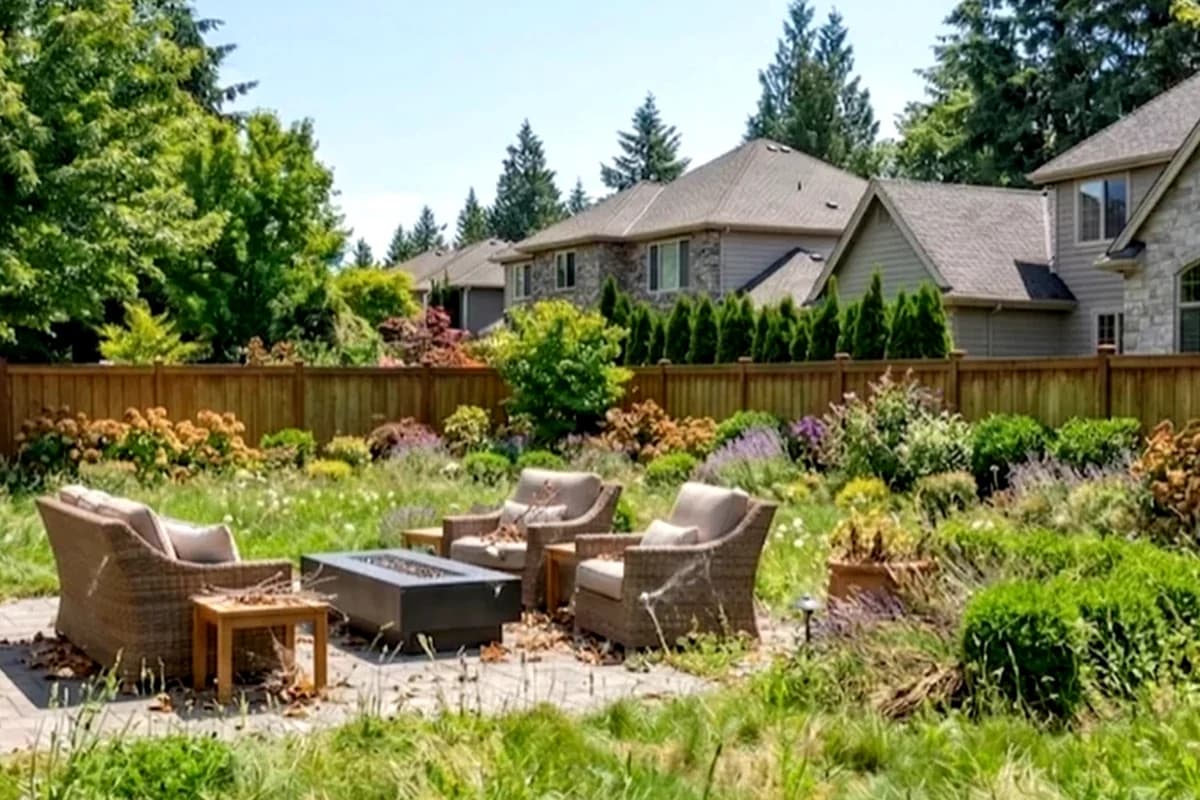 Clean flower bed after detailed manual weed removal service